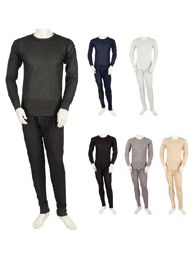 Styllion Thermal Underwear for Men - 100% Polyester - TS100 - Styllion ...