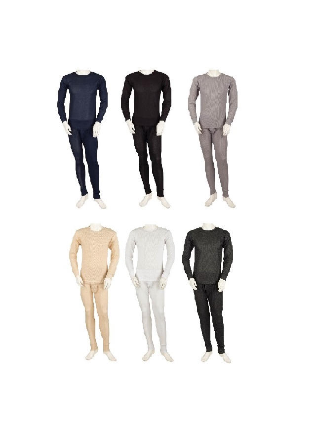 Styllion Thermal Underwear for Men - Cotton Blend (S-7XL) (3XLT - 7XLT ...
