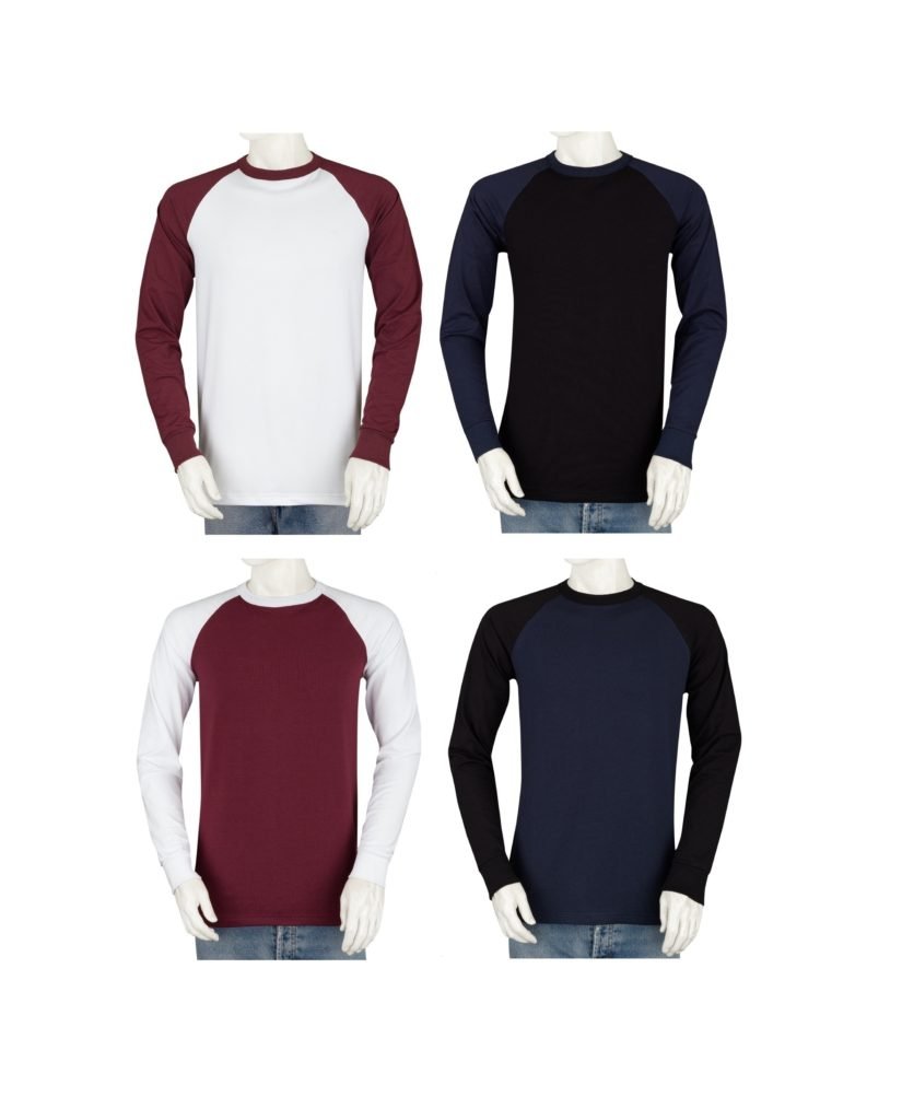 Mens Big and Tall Shirts Raglan Baseball Longsleeve