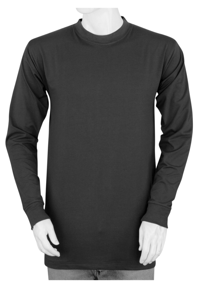 Men's Medium Black Heavy-Duty Cotton/Polyester Long-Sleeve Pullover Hoodie
