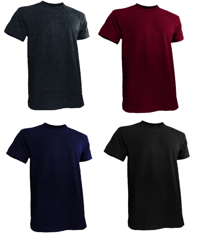 Styllion Mens Big and Tall Shirts Crew Neck Short Sleeve Mid